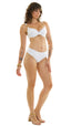 CALCINHA Asa Delta Drapê S26 Lycra Branca
