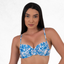 Top 1/2 Taça Franzido S25 DOLCE BLU OUTLET