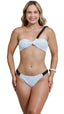 TOP Trança S26 Crunch Listrado Branco