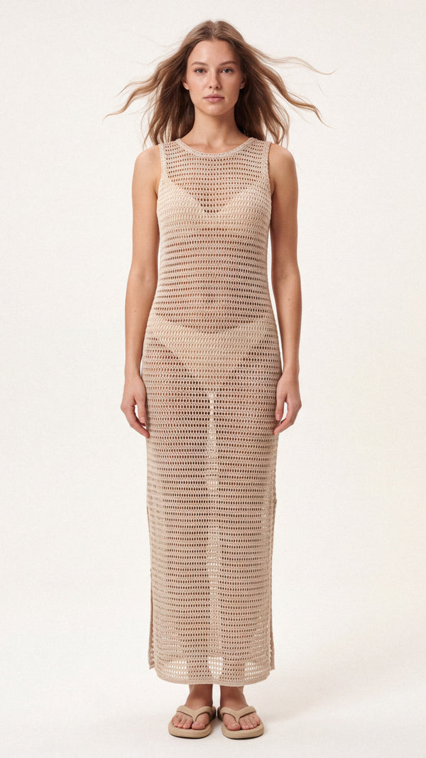 SAÍDA Vestido Kati S27 Crochete Joaquina Homus