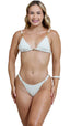 Calcinha Tanga Fio S26 Jacquard Artisan Off White