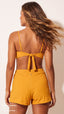 CONJUNTO LILI Top Ibiza Berloque e Short S27 Crespi Kombucha