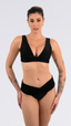 CALCINHA  Tanga Drapê -Bee Preto