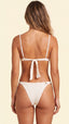 CALCINHA Tanga Trança S27 Carmel Off White