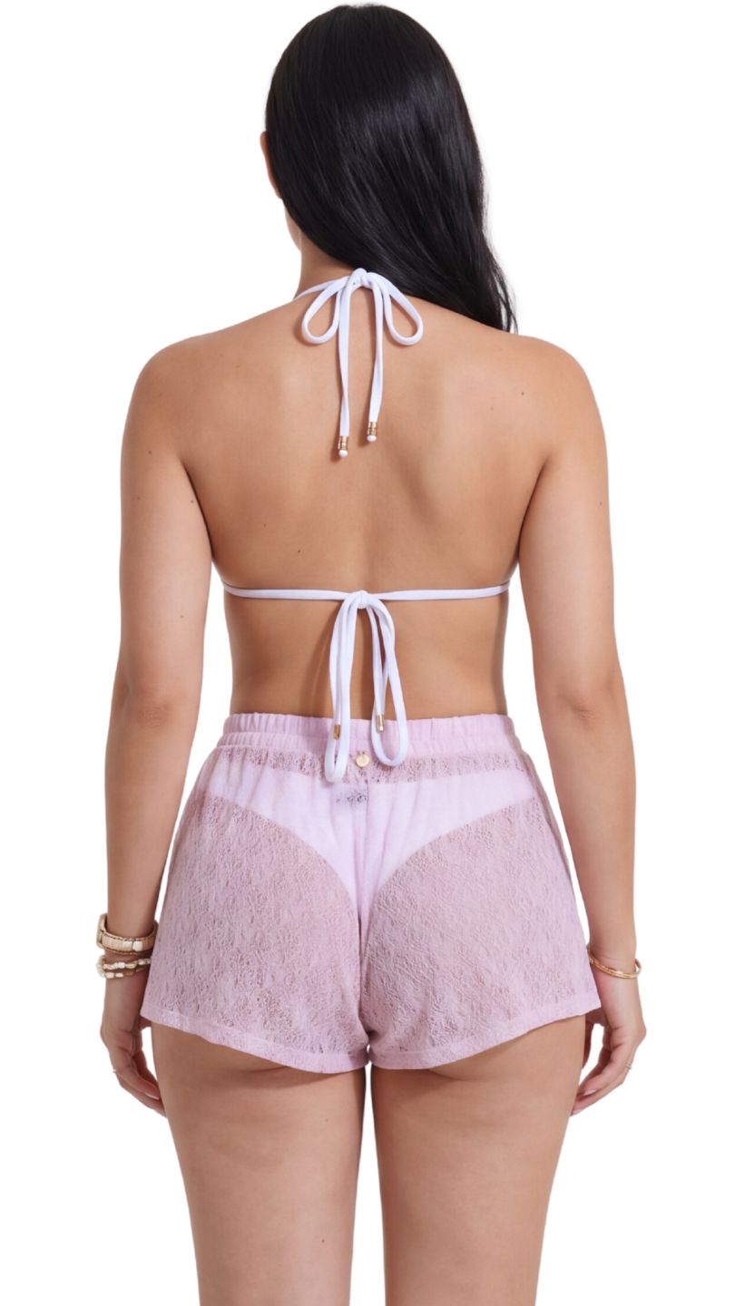 SAÍDA Short Liv S26 Delicata Flower Rose Snow