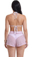 SAÍDA Short Liv S26 Delicata Flower Rose Snow