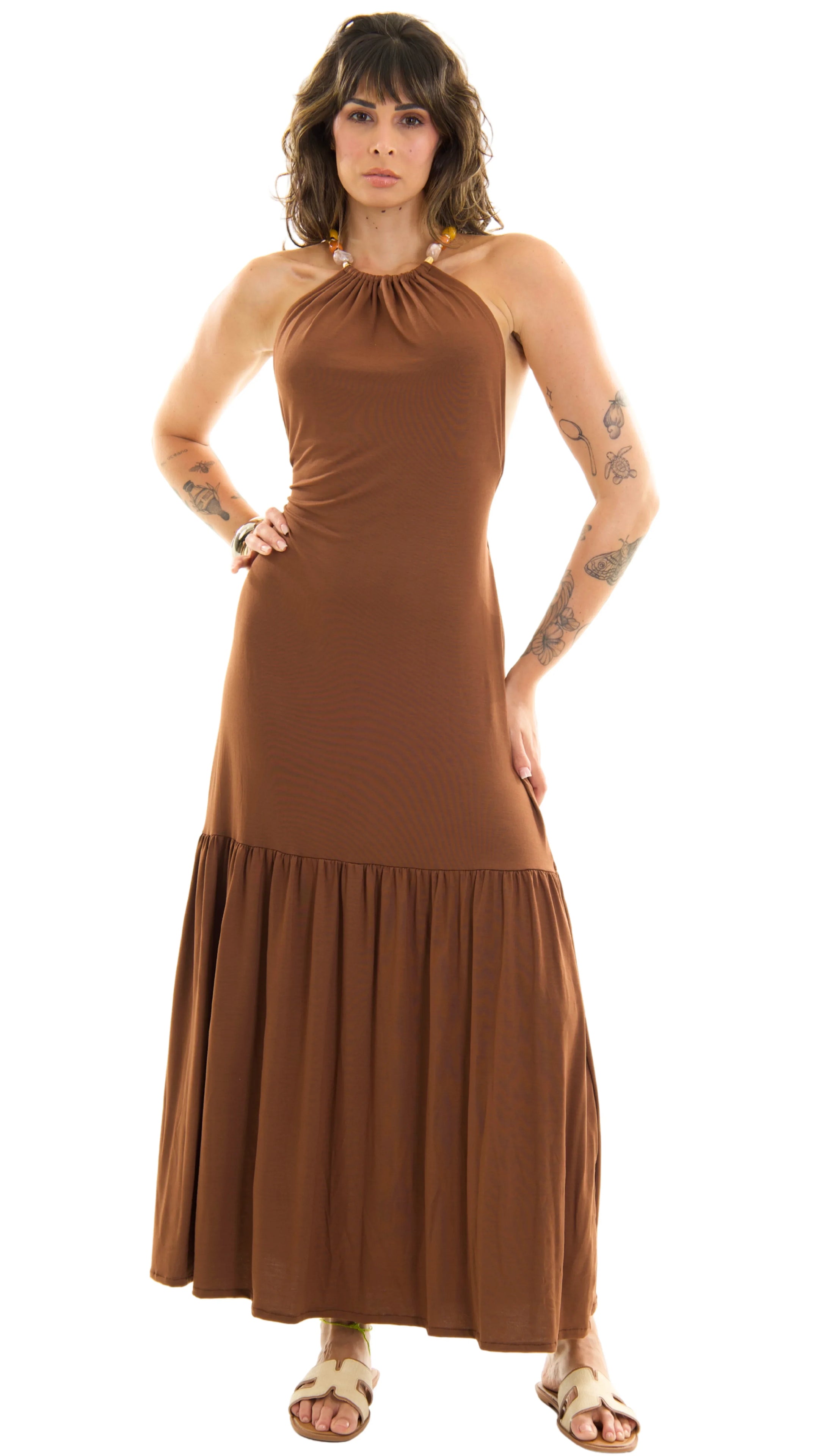 SAÍDA Longo Pedras S26 Modal Marrom Sela