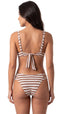 TOP Aba Metal S27 Avanti Listrado Nude/Terra