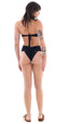 CALCINHA Tanga Drapê S26 Lycra Preto