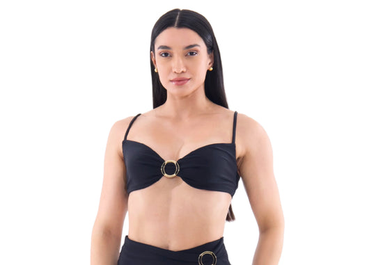 TOP Fivela S26 Lycra Preto