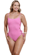 Maiô Anitta S26 Crunch Listrado Milk Shake