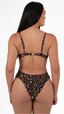 Top Helô Franzido S25 Onça OUTLET