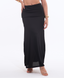 SAÍDA Saia Castanheiras S26 Rib Twist Preto