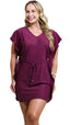 SAÍDA Caftan CM S26 Sophis Burgundy