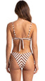 TOP Aro Berloque S27 Avanti Listrado Nude/Terra