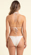 TOP Cortininha Berloque S27 Carmel Off White