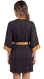Saída Kimono S27 Bolinha Preta