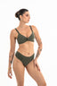 Calcinha Asa Delta Drape S26 Grafiato Washed Black