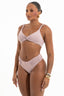 Calcinha Asa Delta Drape S26 Grafiato Blushed