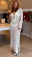 SAÍDA Vestido Sereia S26 Crochete Joaquina Off White