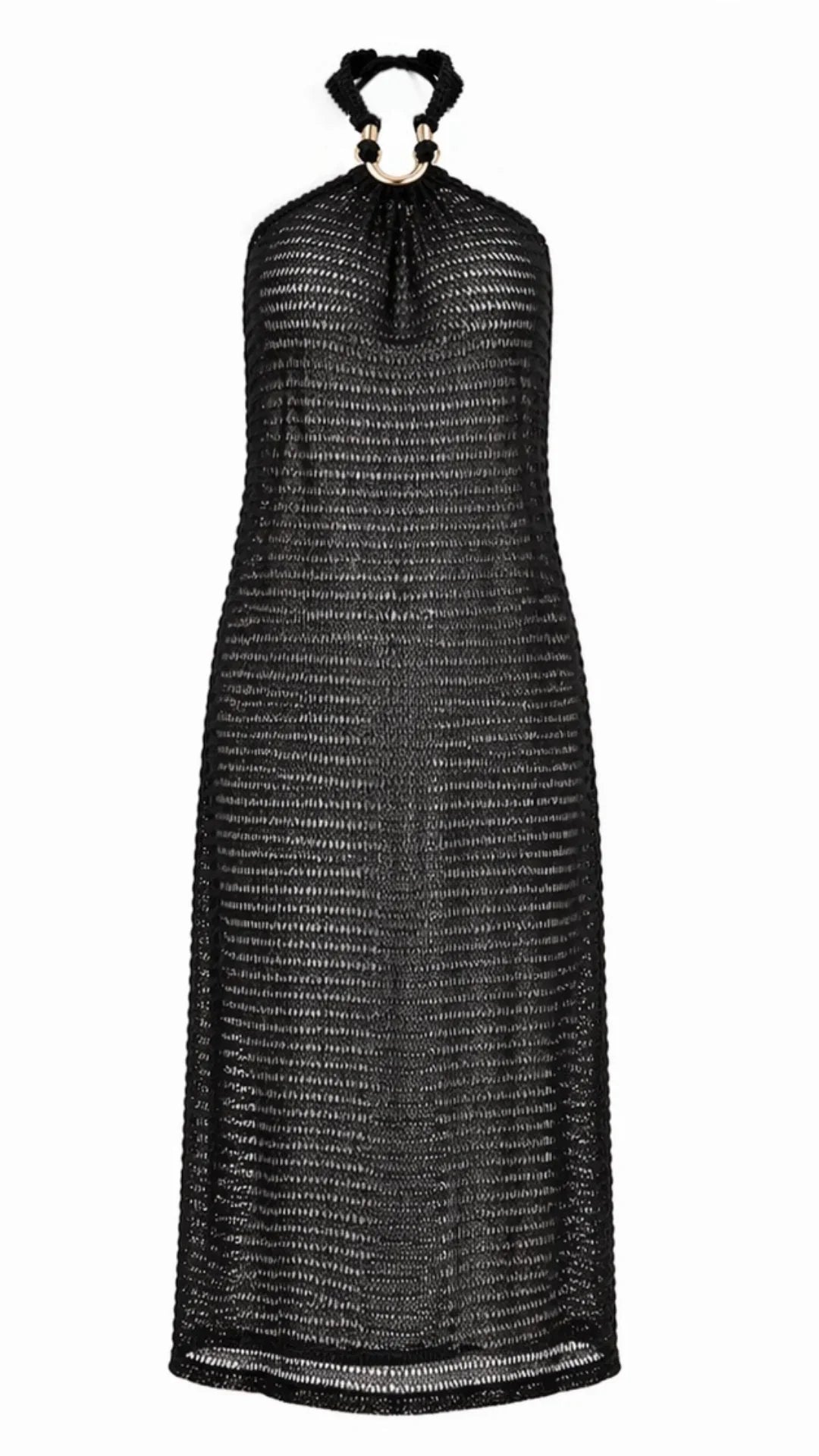 SAÍDA Longo Laço Metal S26 Crochete Joaquina Preto