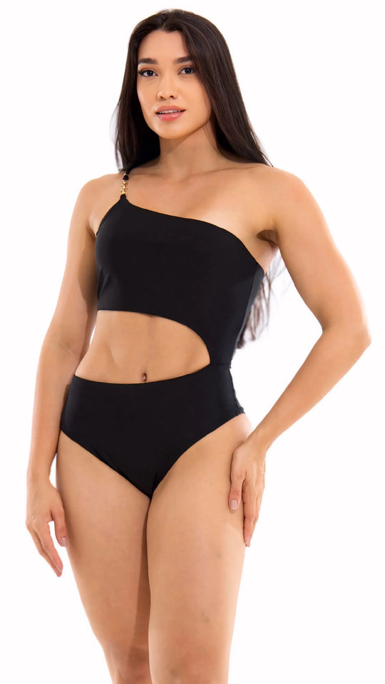 MAIÔ Jane Metal S26 Platine Beach Preto