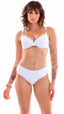 CALCINHA Asa Delta Drapê S26 Lycra Branca