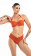 CALCINHA Tanga Drape Saint Martin Paprica