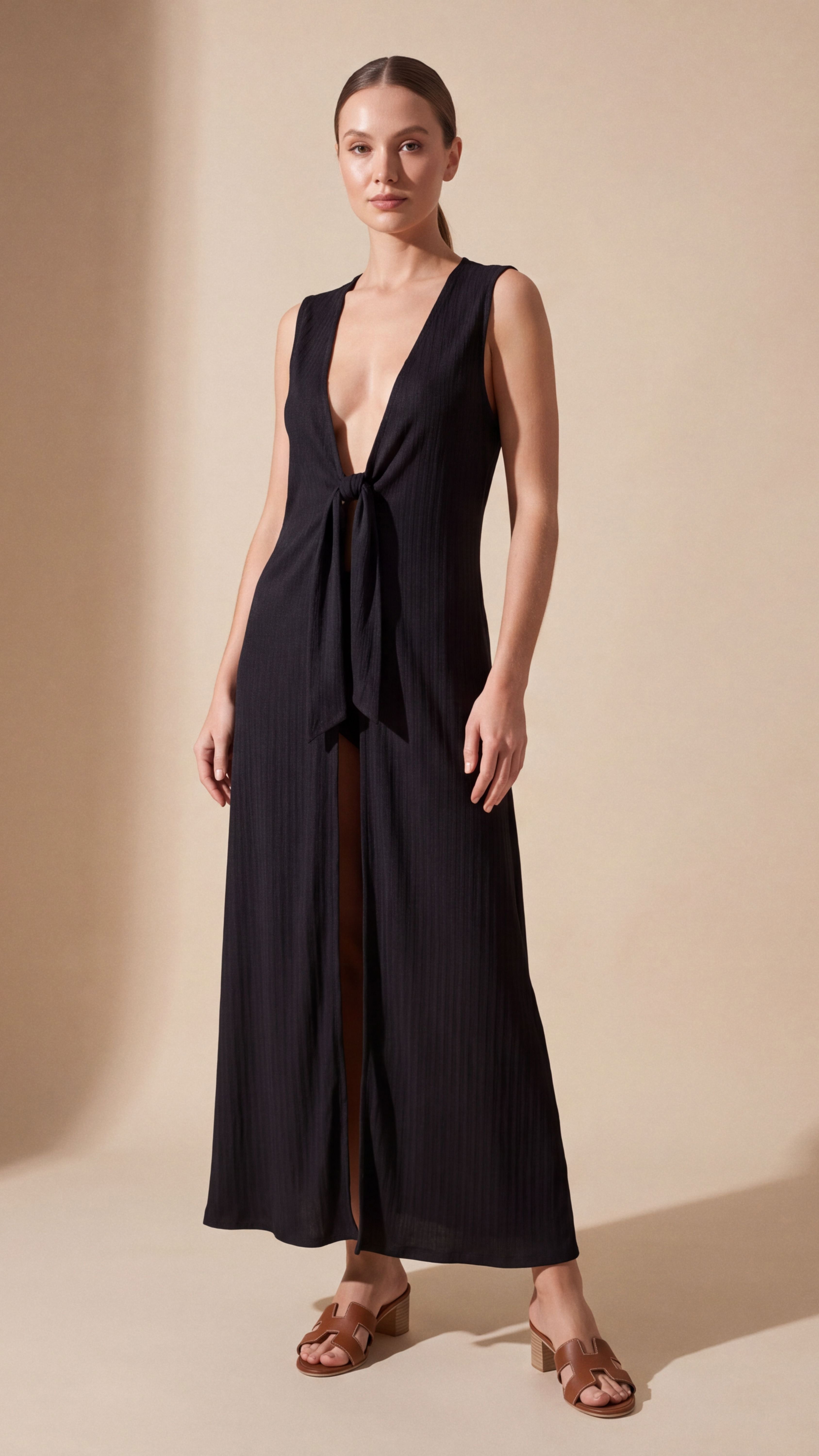 SAÍDA Chemise Laço S27 Florence Preto