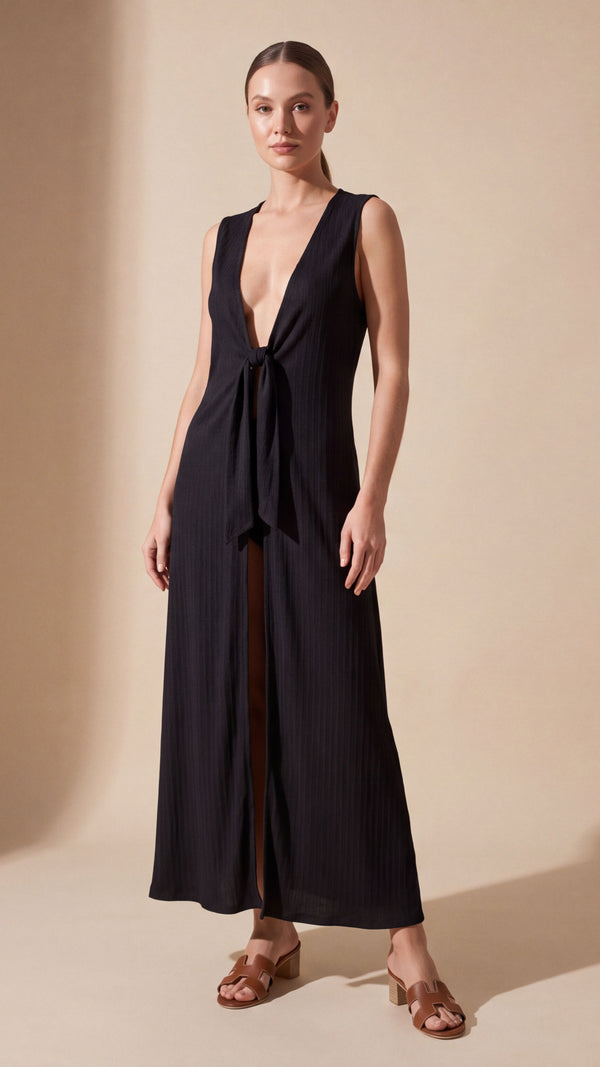 SAÍDA Chemise Laço S27 Florence Preto