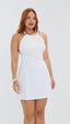 SAÍDA Vestido Laço Curto S26 UV Off White