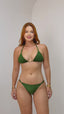 TOP Cortininha Berloque Velvet Plus Militar