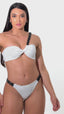 TOP Trança S26 Crunch Listado Branco