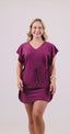 SAÍDA Caftan CM S26 Sophis Burgundy